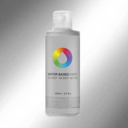Silver-Metal MTN WB PAINT 200ML