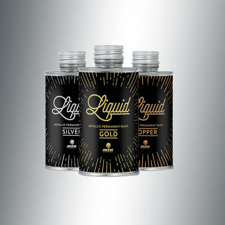 SILVER LIQUID PAINT 200ML